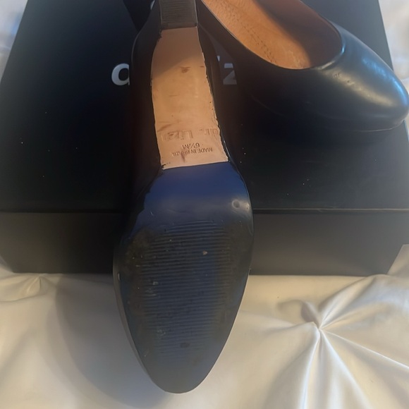 Dr Liza black pumps 3.75 inch very comfortable platform. - Picture 4 of 5